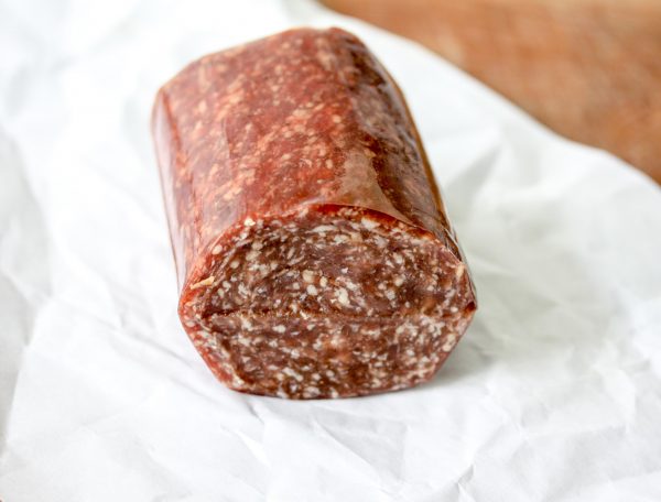 Hele gerookte ossenworst (ontdooid) 1 Hele gerookte ossenworst (ontdooid)